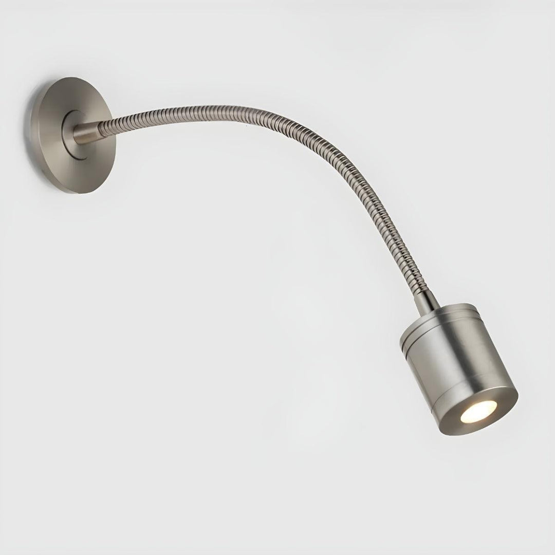 Adjustable Flexible Gooseneck Bedside Wall Lighting With Reading Lamp Beam