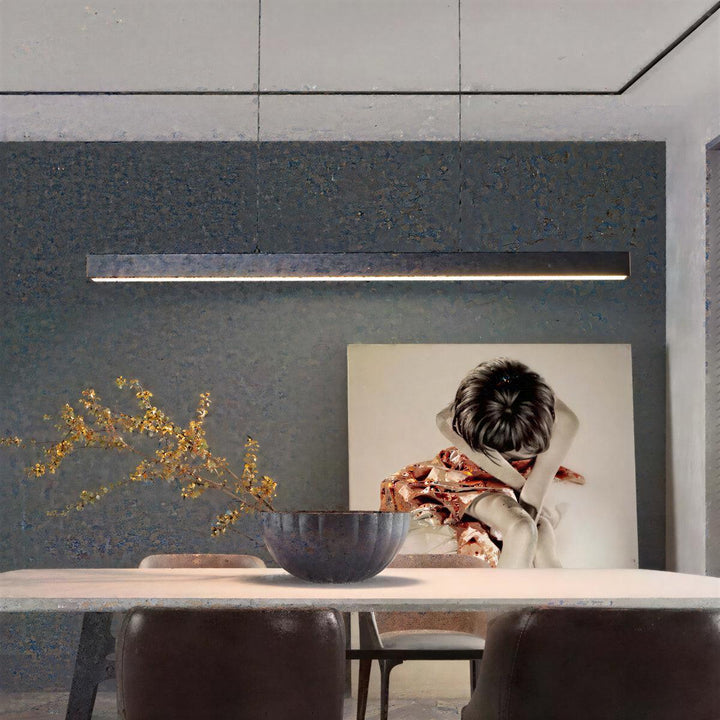 Architectural Linear Pendant Lighting For Contemporary Kitchen Islands And Dining Rooms