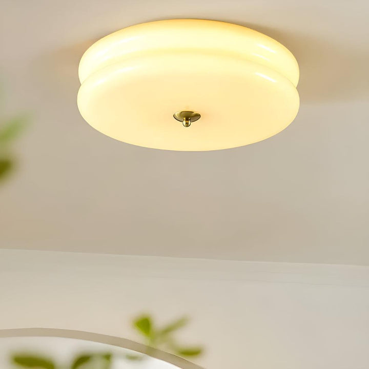Art Deco Flush Mount Ceiling Light With Vintage Design