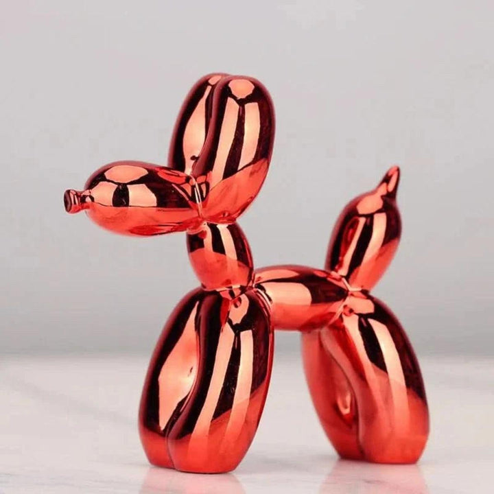 Balloon Dog Sculpture For Minimalistic Contemporary Decoration