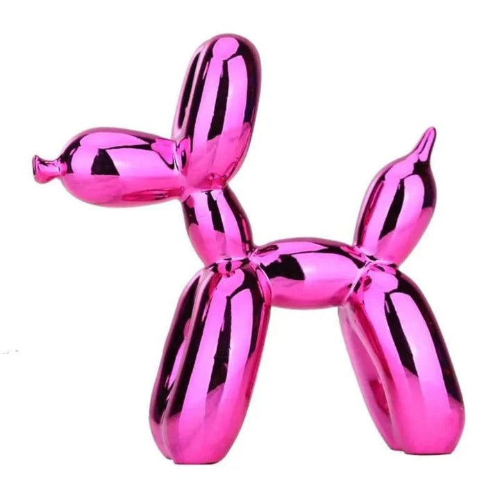 Balloon Dog Sculpture For Minimalistic Contemporary Decoration