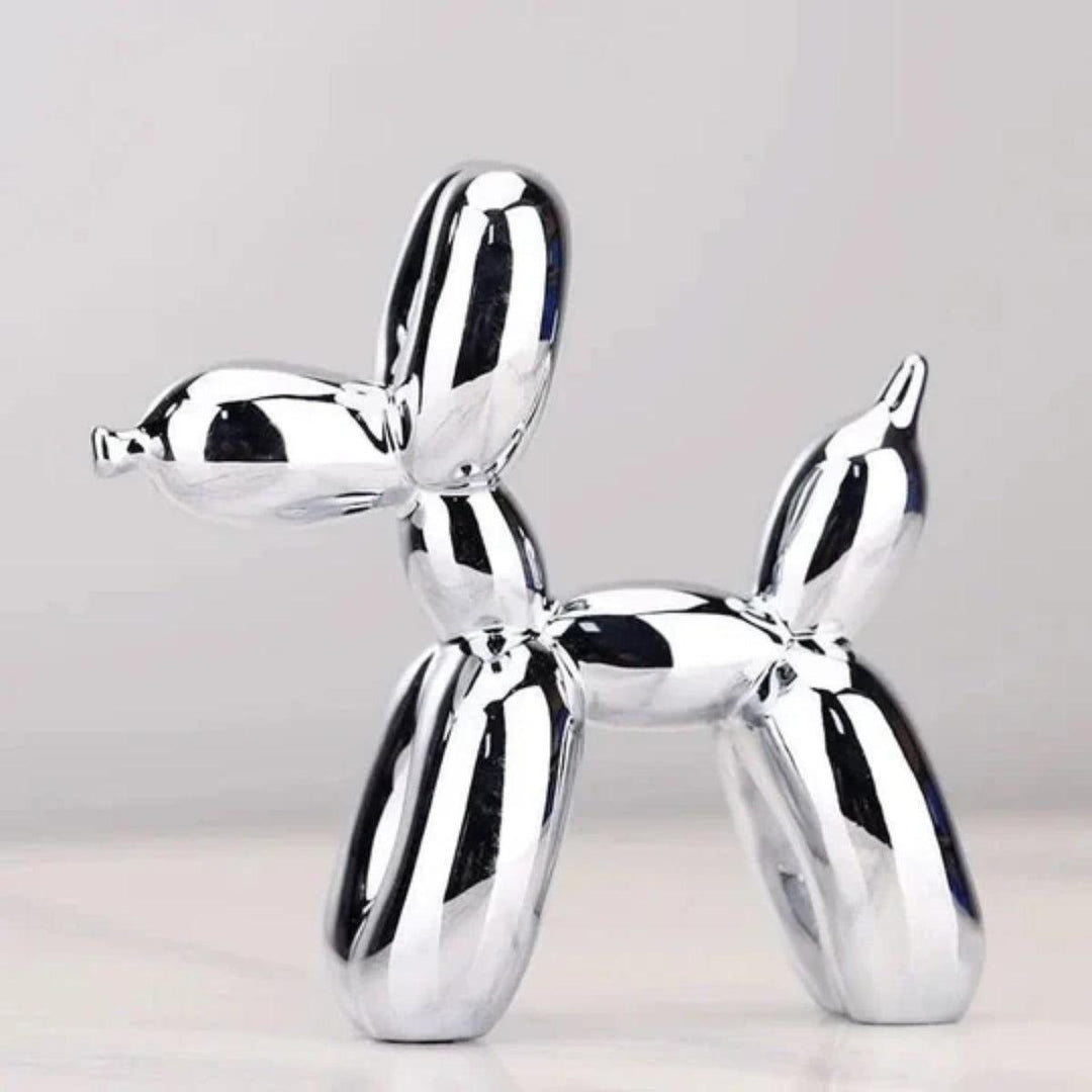 Balloon Dog Sculpture For Minimalistic Contemporary Decoration