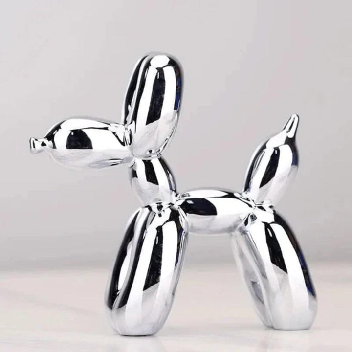 Balloon Dog Sculpture For Minimalistic Contemporary Decoration