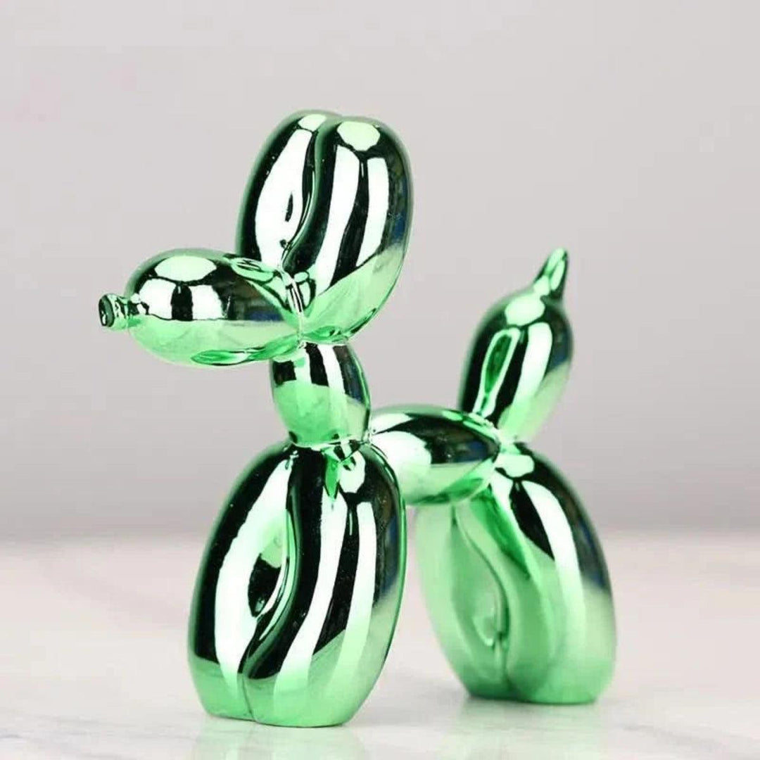 Balloon Dog Sculpture For Minimalistic Contemporary Decoration