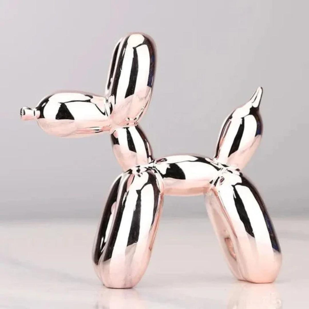Balloon Dog Sculpture For Minimalistic Contemporary Decoration