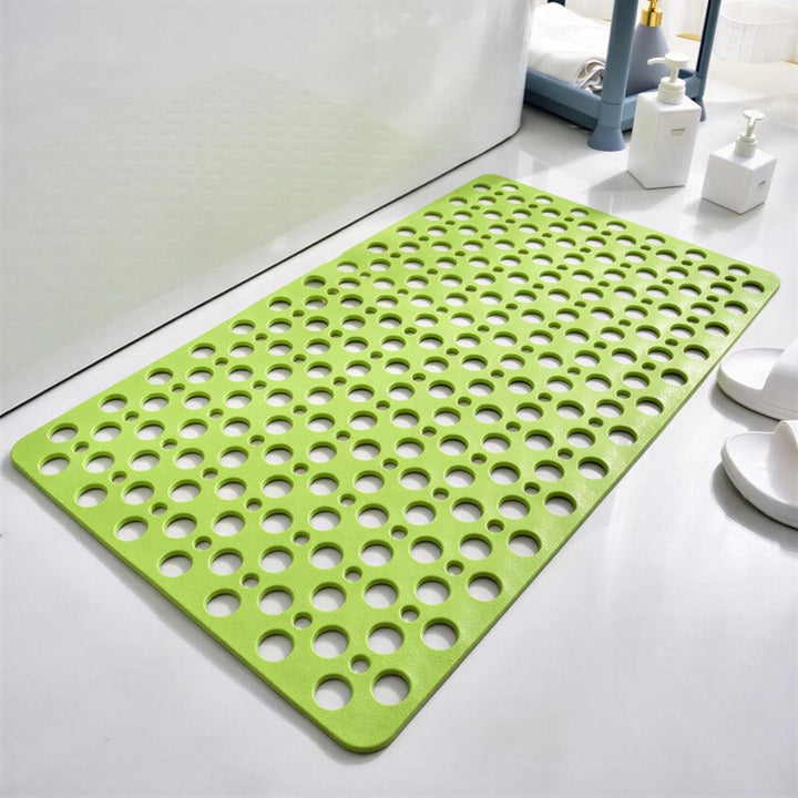 Bathroom Bath Mat With Non Slip Suction Cups And Quick Drying Drainage