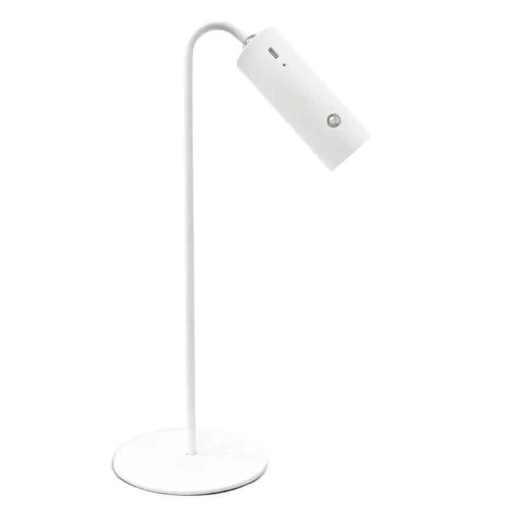 Battery Operated Table Lamp With Adjustable Slim Head Reading Light
