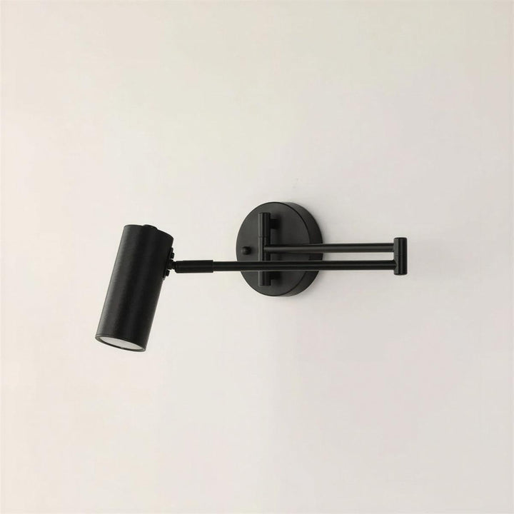 Bedside Wall Light With Adjustable Swing Arm For Reading