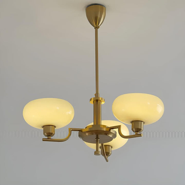 Chandelier With Contemporary Art Deco Styling