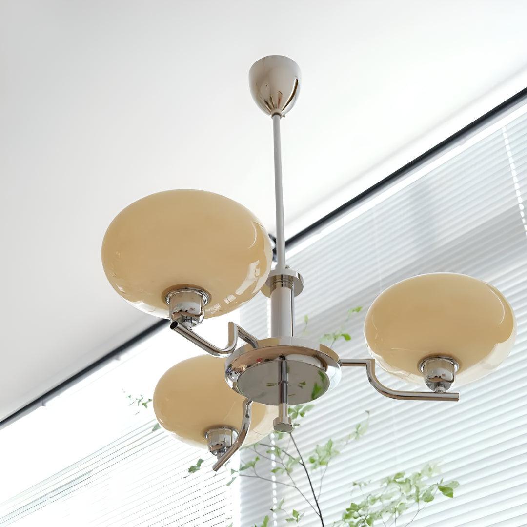 Chandelier With Contemporary Art Deco Styling
