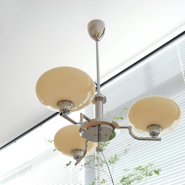 Chandelier With Contemporary Art Deco Styling