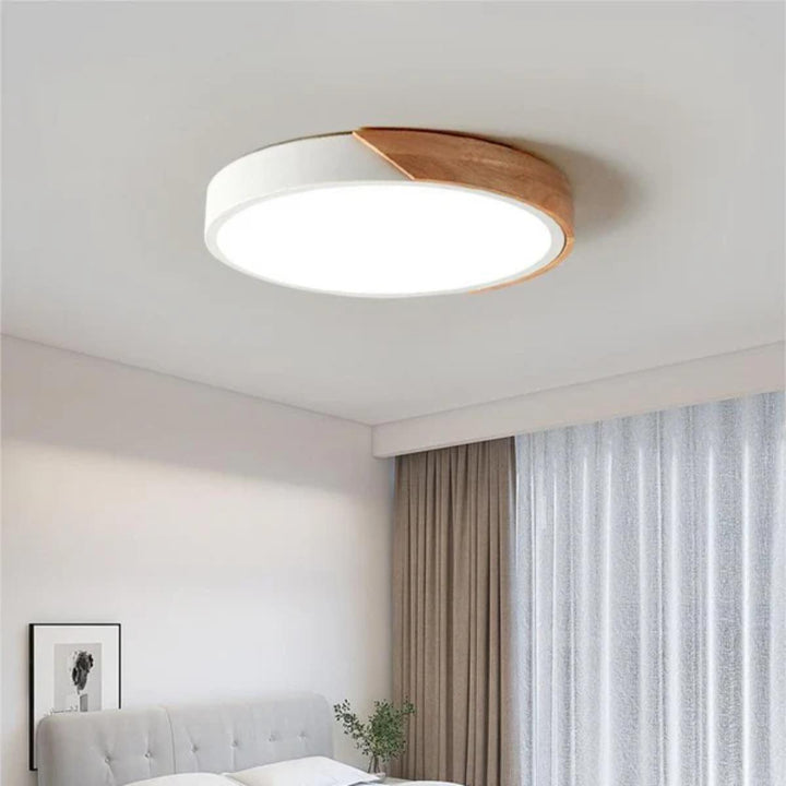 Circular Modern Minimalist Flush Mount Ceiling Light Fixture