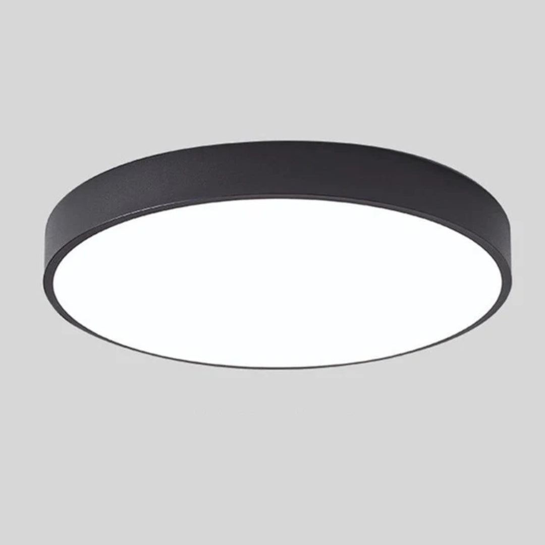 Circular Modern Minimalist Flush Mount Ceiling Light Fixture