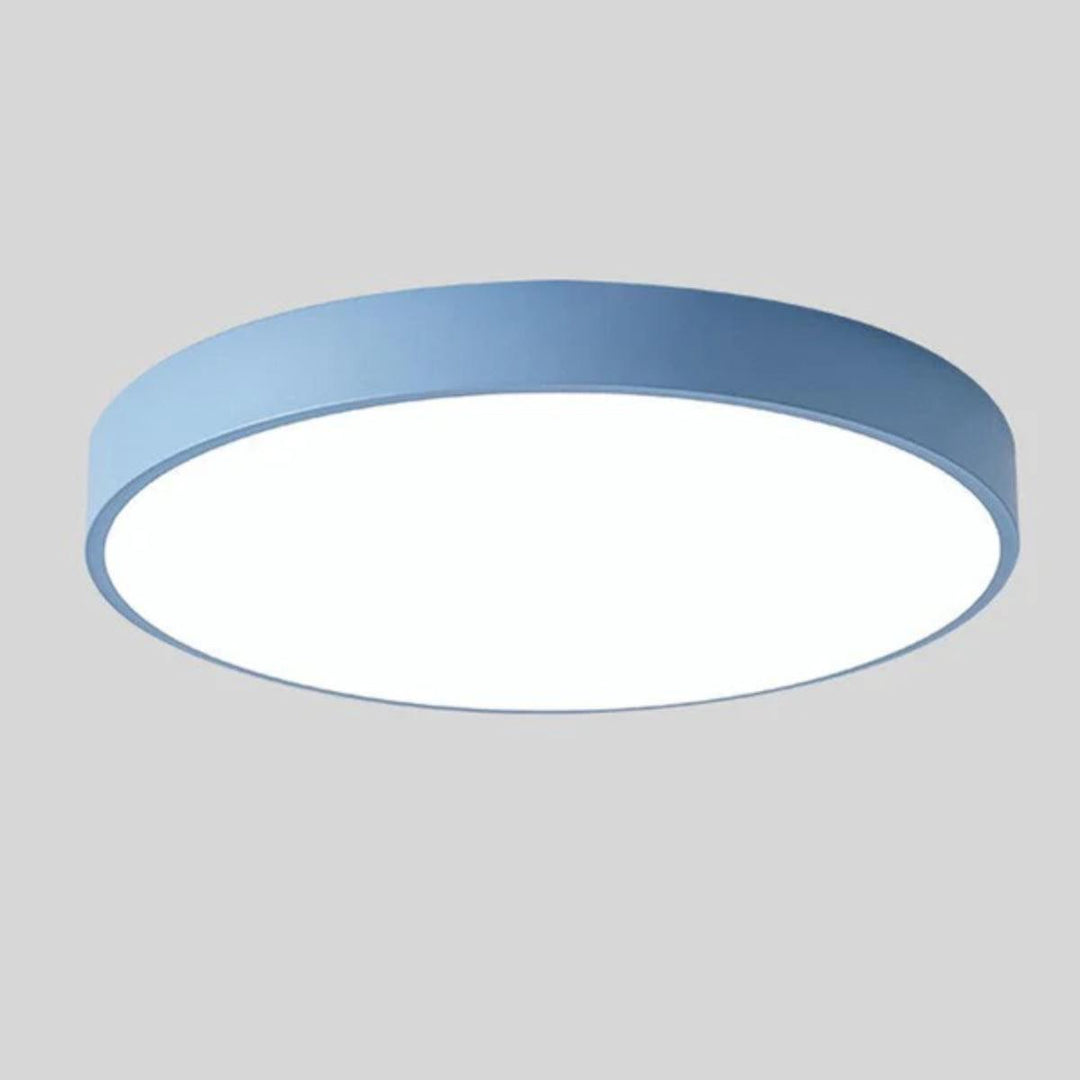 Circular Modern Minimalist Flush Mount Ceiling Light Fixture