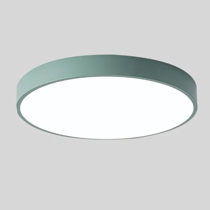 Circular Modern Minimalist Flush Mount Ceiling Light Fixture