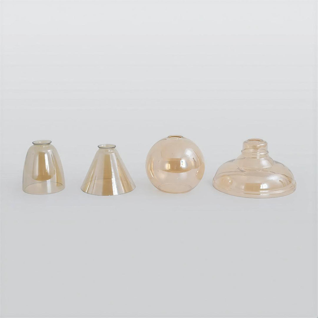 Clear Glass Industrial Pendant Hanging Light