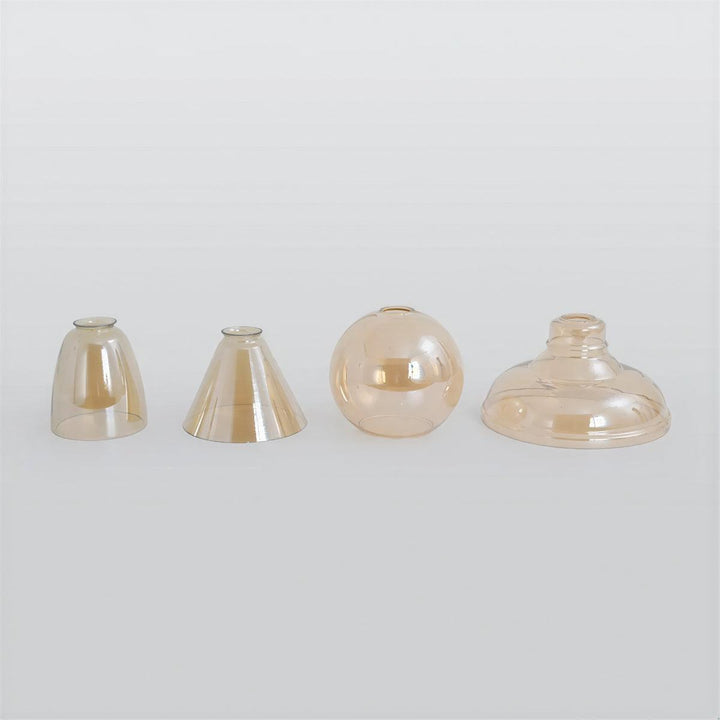 Clear Glass Industrial Pendant Hanging Light