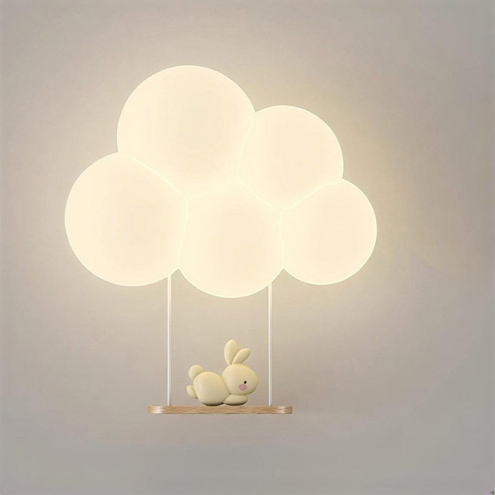 Cloud Styled Wall Sconce Light With Atmospheric Design
