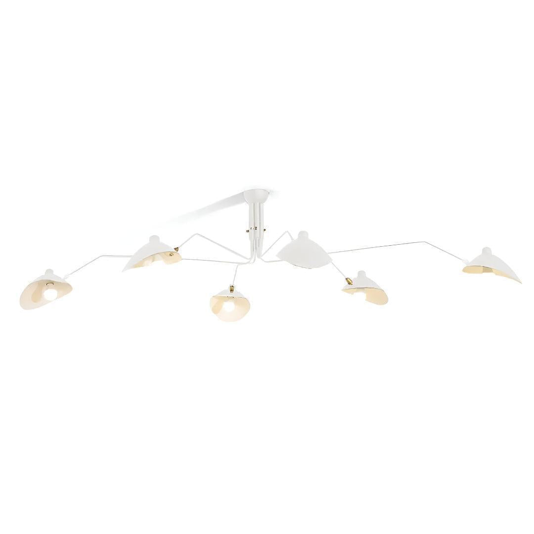 Contemporary Pendant Lamps With Wide Extended Arms
