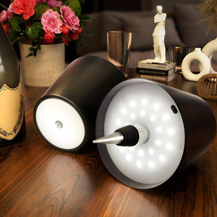 Cordless Rechargeable Lamp For Bottles