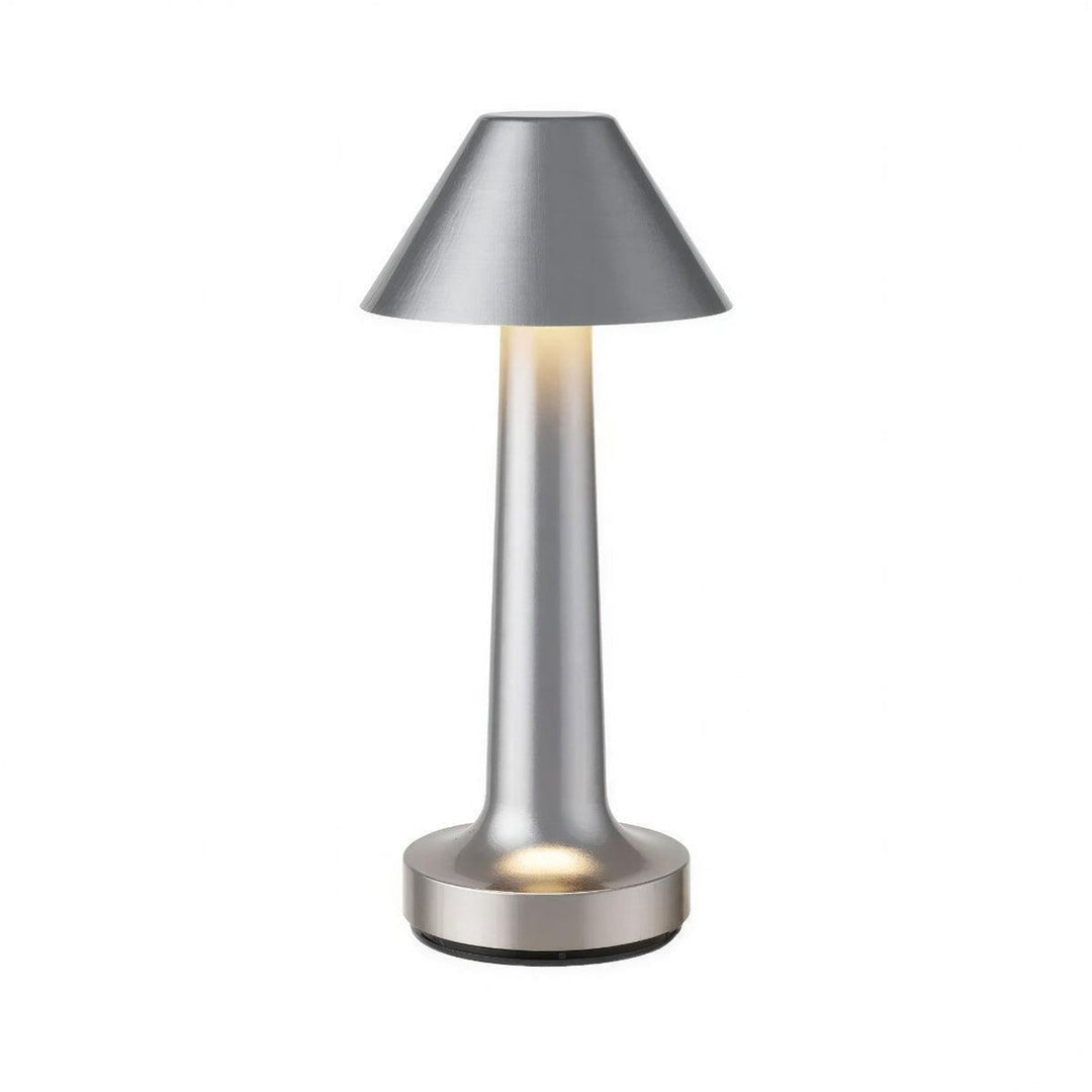 Cordless Restaurant Table Lamp With Rechargeable Battery And Touch Dimming