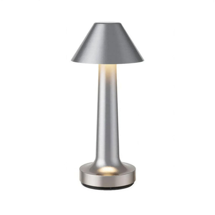 Cordless Restaurant Table Lamp With Rechargeable Battery And Touch Dimming