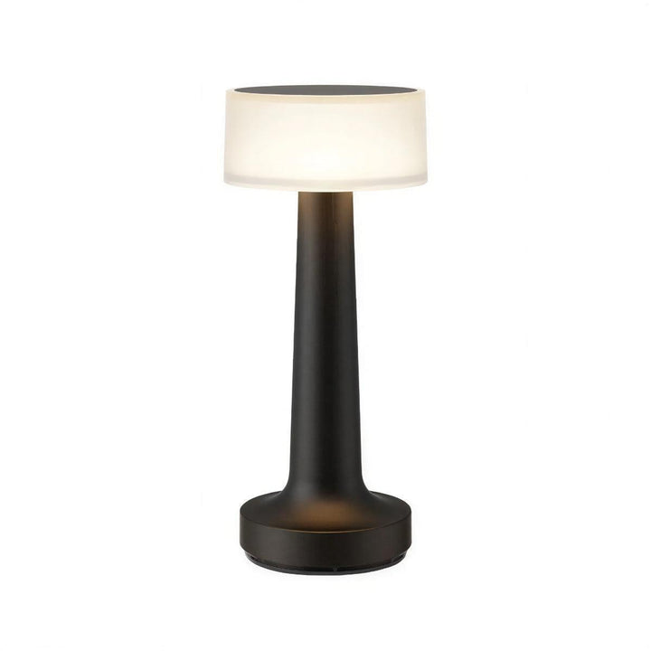 Cordless Restaurant Table Lamp With Rechargeable Battery And Touch Dimming