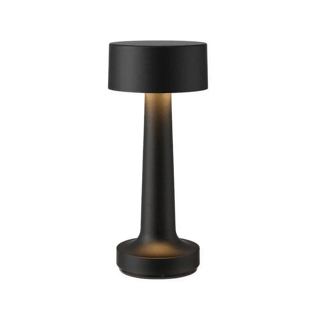 Cordless Restaurant Table Lamp With Rechargeable Battery And Touch Dimming