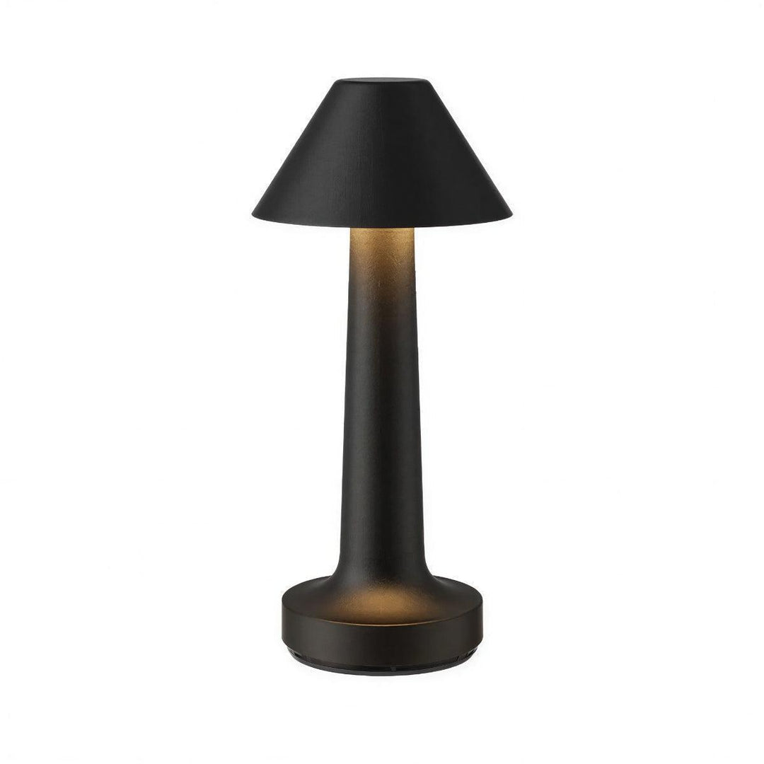 Cordless Restaurant Table Lamp With Rechargeable Battery And Touch Dimming