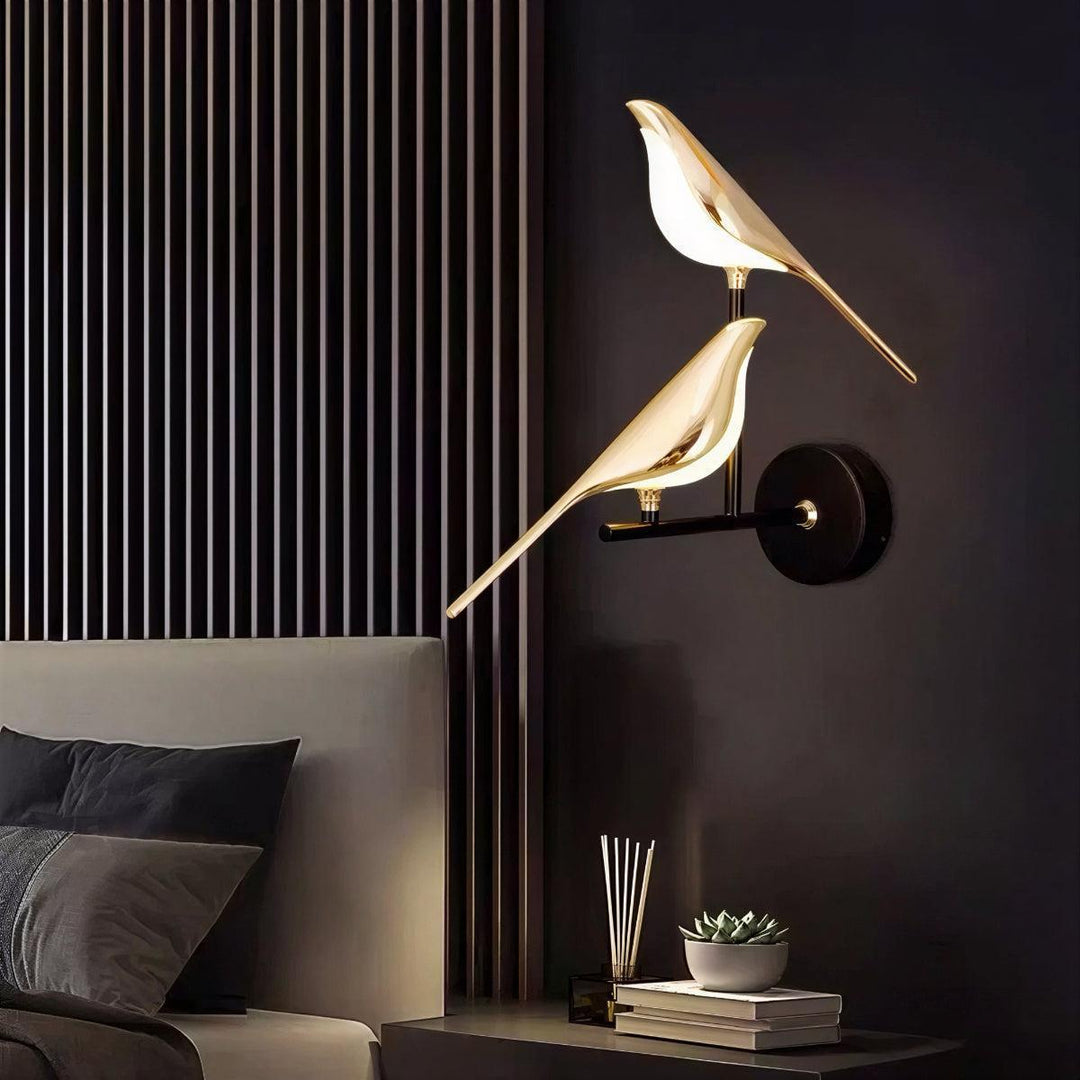 Decorative Modern Bird Design Wall Sconce Light