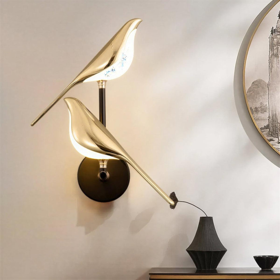 Decorative Modern Bird Design Wall Sconce Light