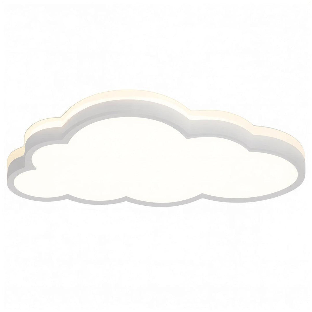 Decorative Modern Cloud Flush Mount Ceiling Light Fixture With Soft Glow