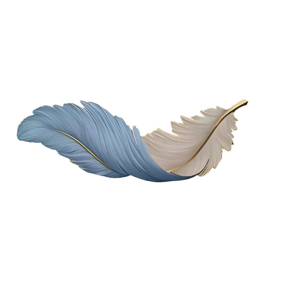 Decorative Wall Lamp Sconce With Feather Design