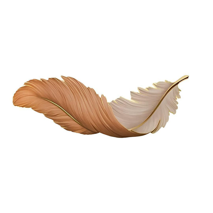 Decorative Wall Lamp Sconce With Feather Design