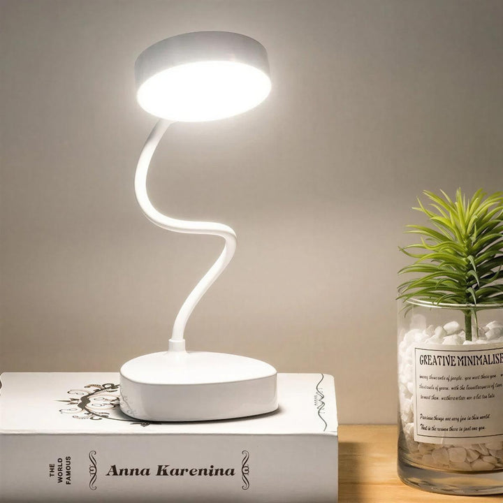 Desk Lamp For Study With Adjustable Gooseneck And Touch Control