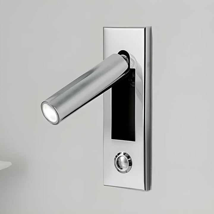 Embedded Recessed Bed Side Wall Light For Reading With Adjustable Head