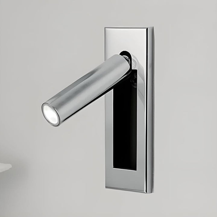 Embedded Recessed Bed Side Wall Light For Reading With Adjustable Head