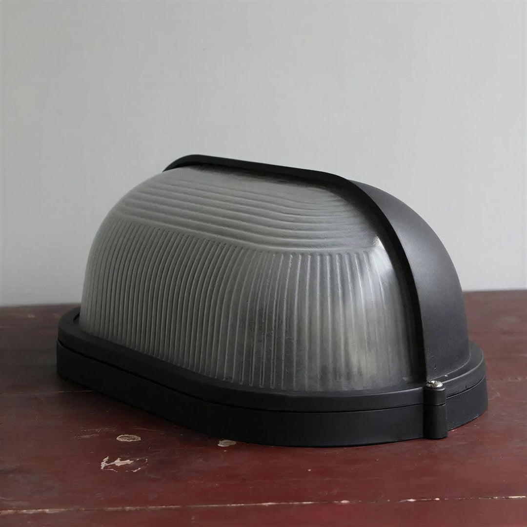 Exterior Outdoor Wall Light Lantern With Industrial Retro Style