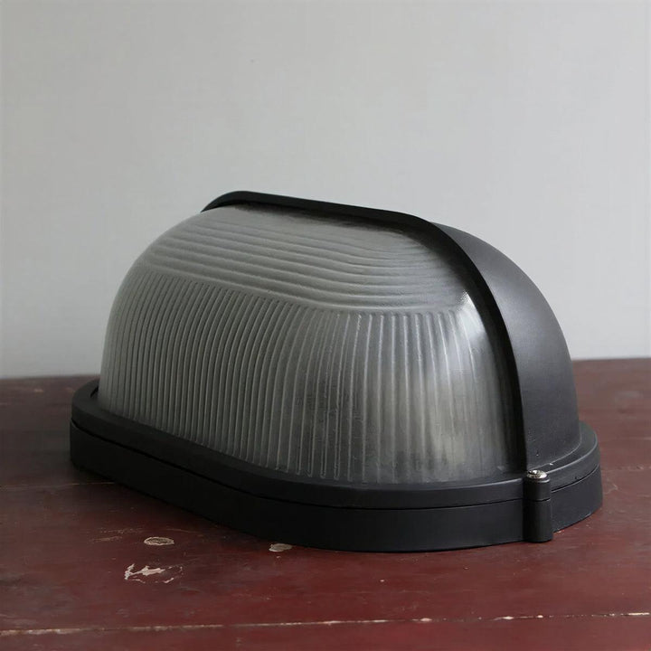 Exterior Outdoor Wall Light Lantern With Industrial Retro Style