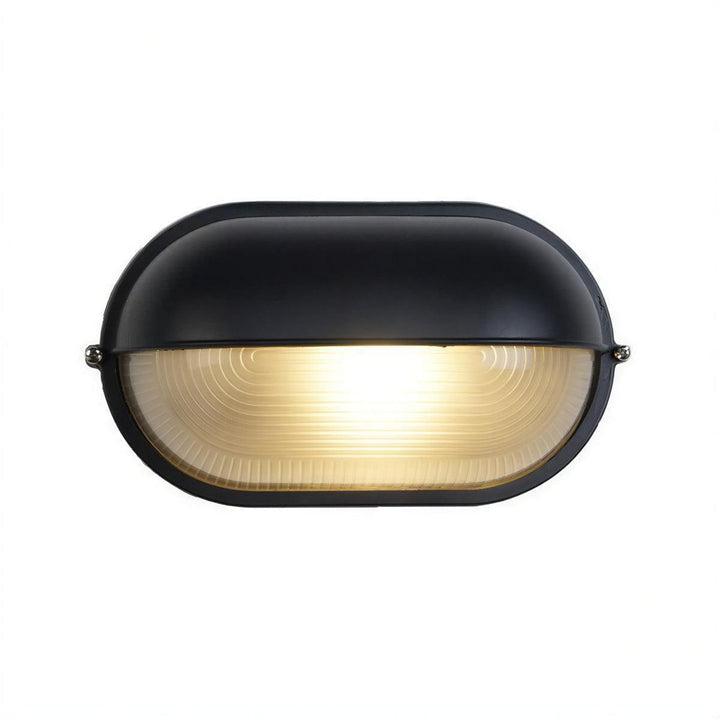 Exterior Outdoor Wall Light Lantern With Industrial Retro Style