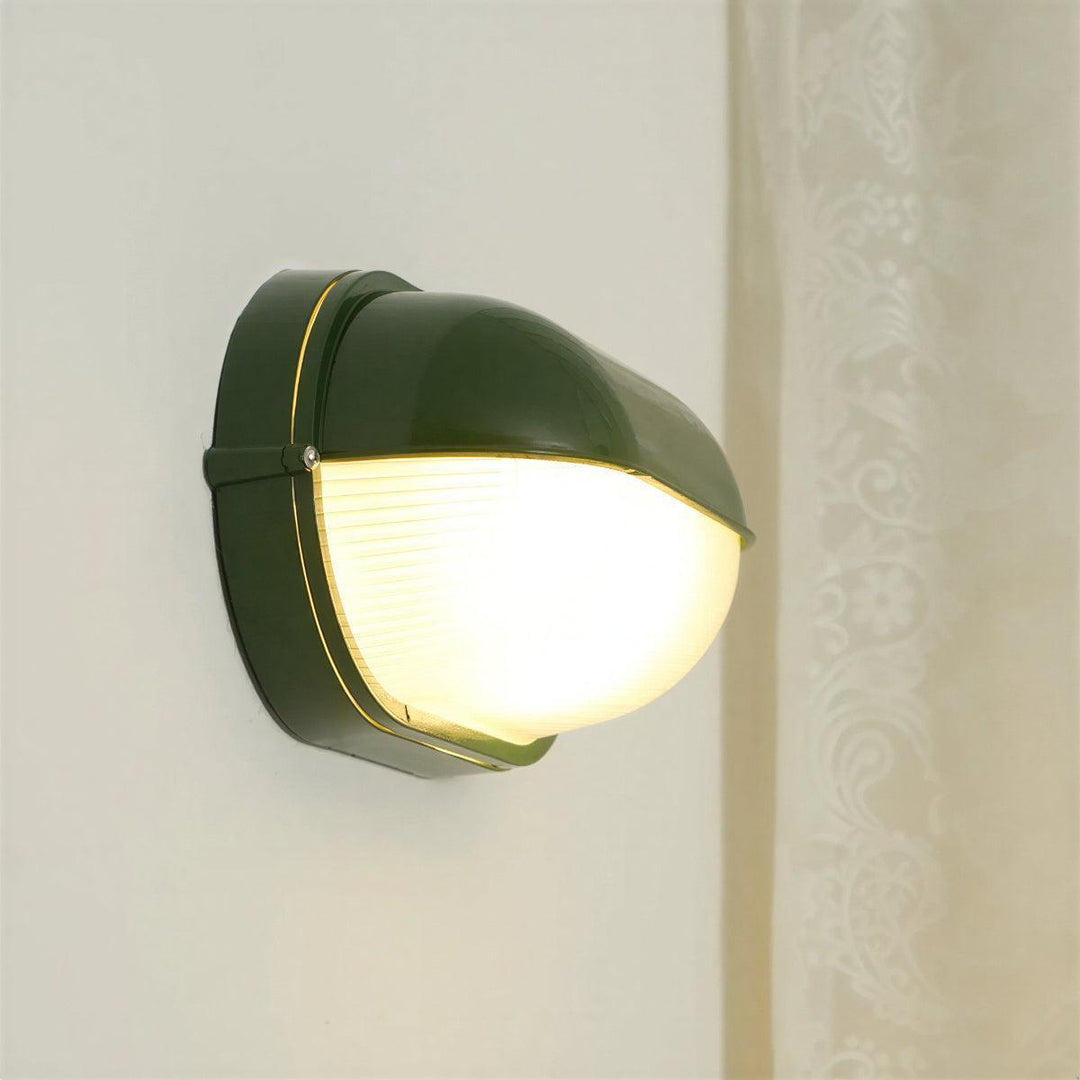 Exterior Outdoor Wall Light Lantern With Industrial Retro Style