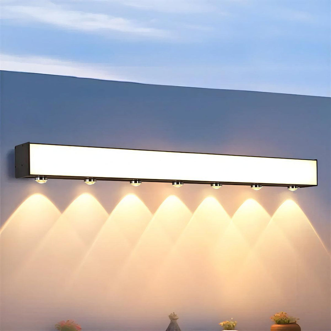 Exterior Wall Light For Garden Pathway Fence Illumination