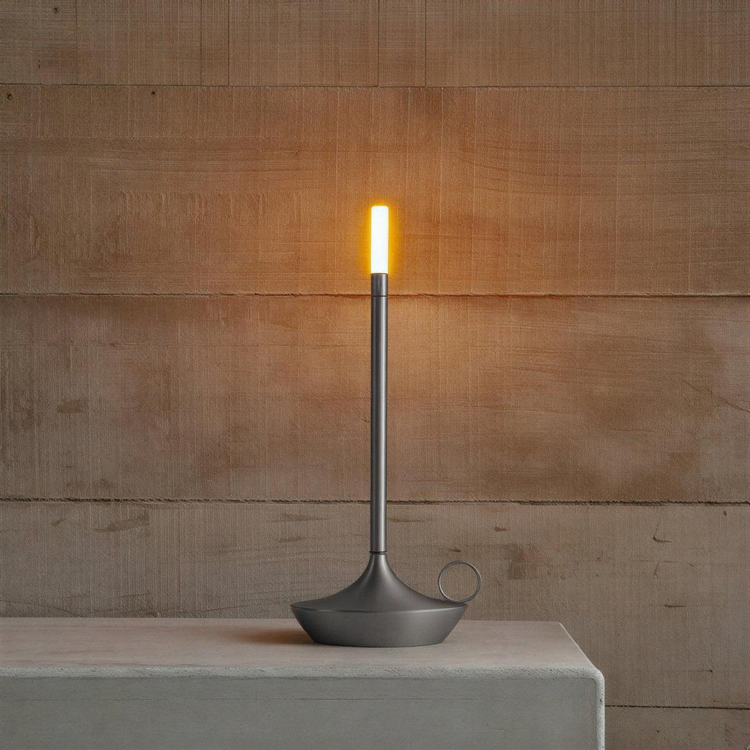 Flameless Candle Styled Battery Operated Cordless Table Lamp