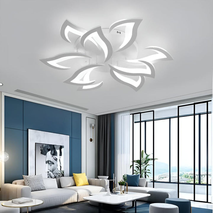 Flower Flush Mount Ceiling Light With Modern Design