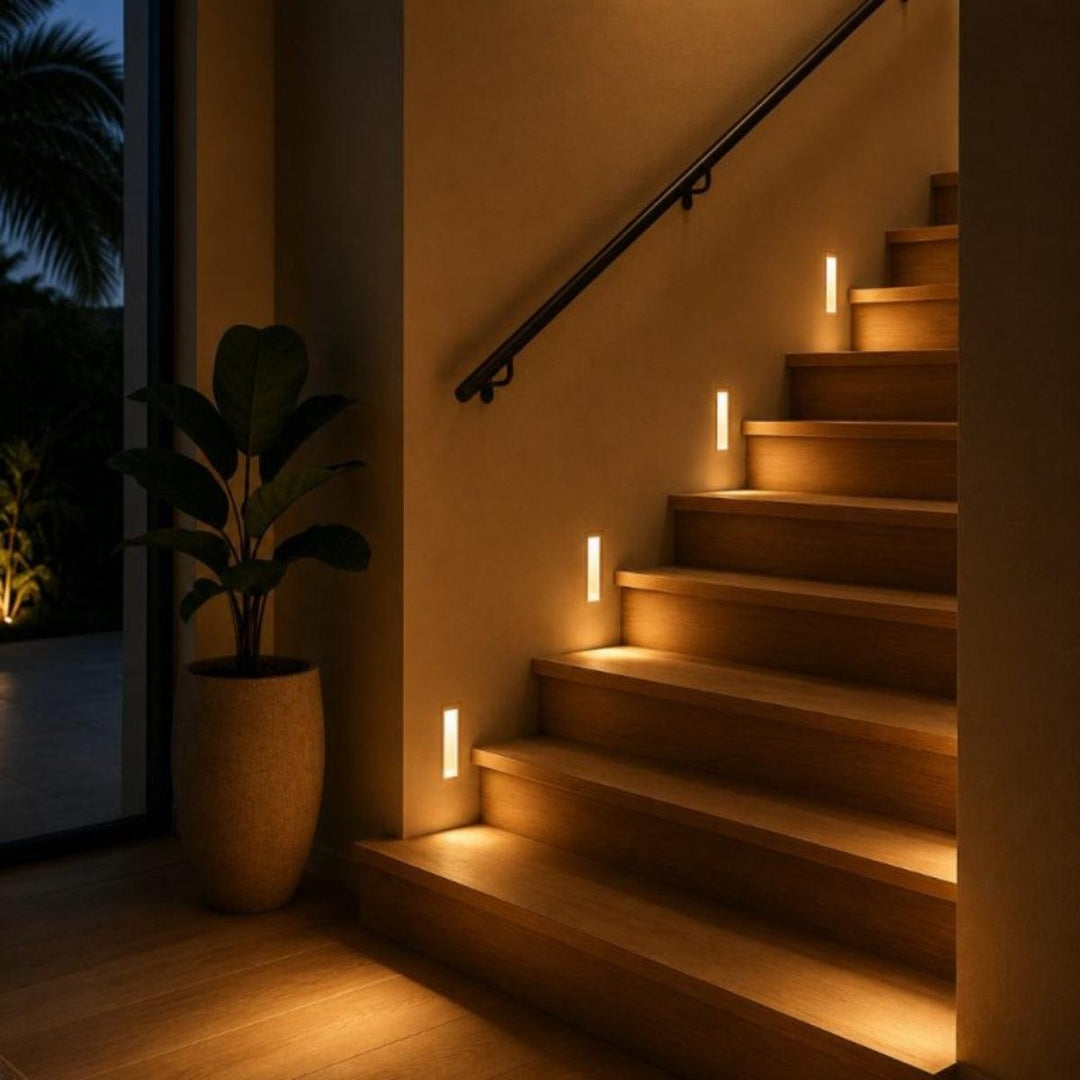 Frameless Minimalistic Modern LED Stair Lighting