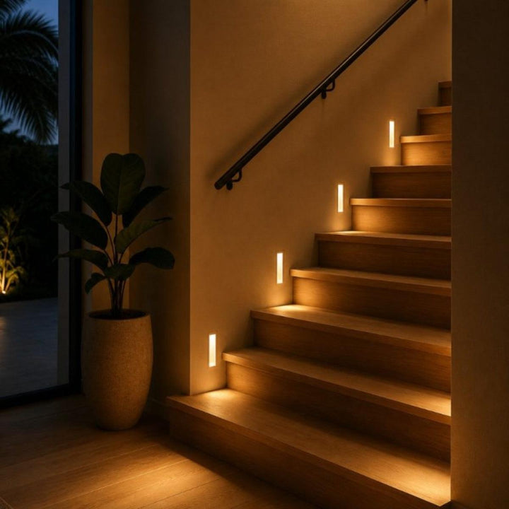 Frameless Minimalistic Modern LED Stair Lighting