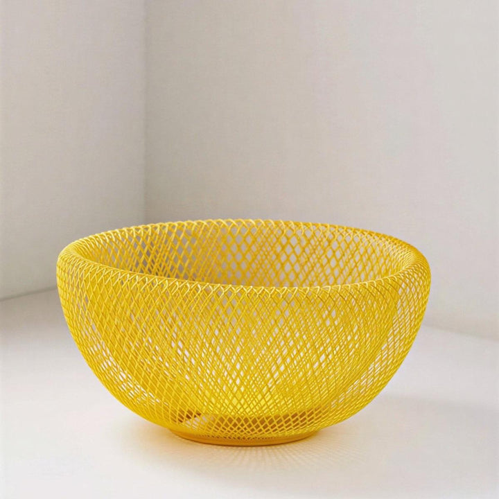 Fruit Bowl With Double Walled Ventilated Design For Fresh Produce