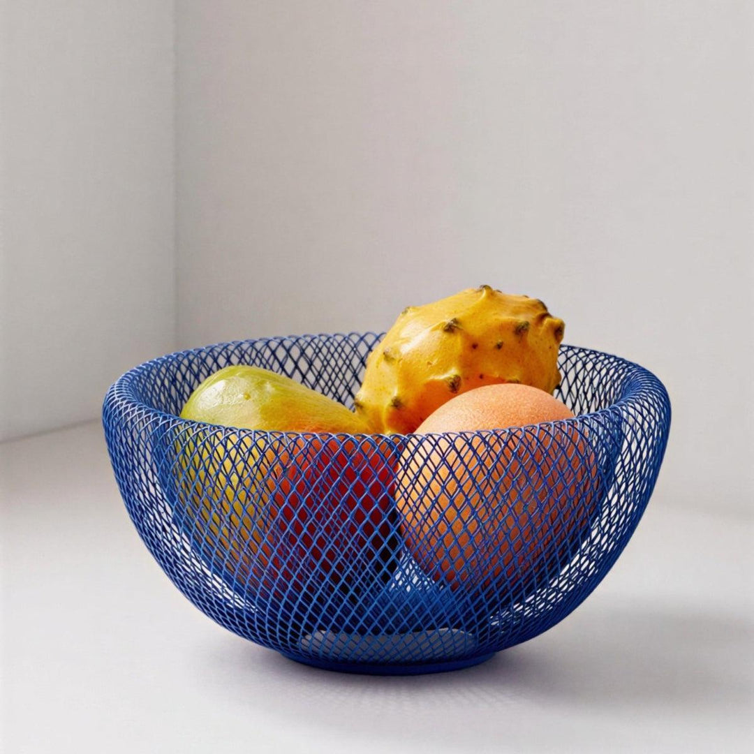 Fruit Bowl With Double Walled Ventilated Design For Fresh Produce