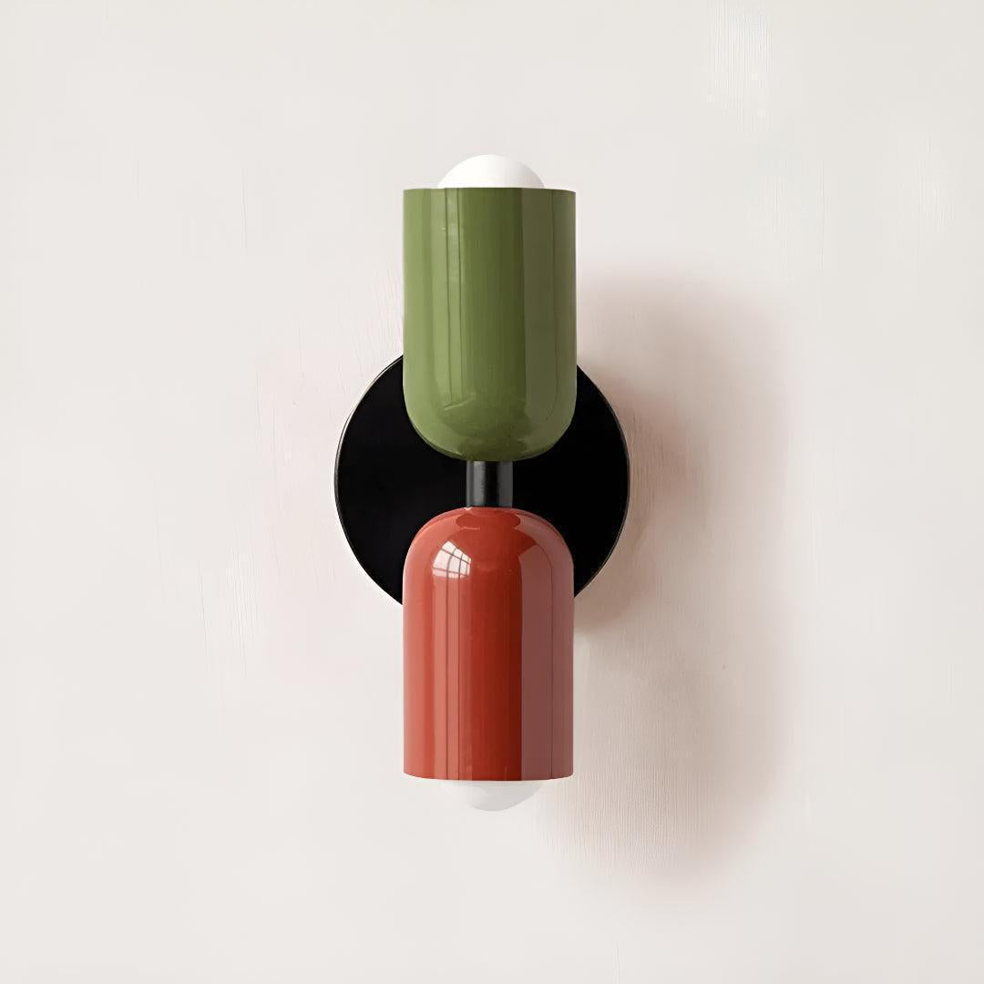 Indoor Double Wall Light With Up And Down Lamp Fixture