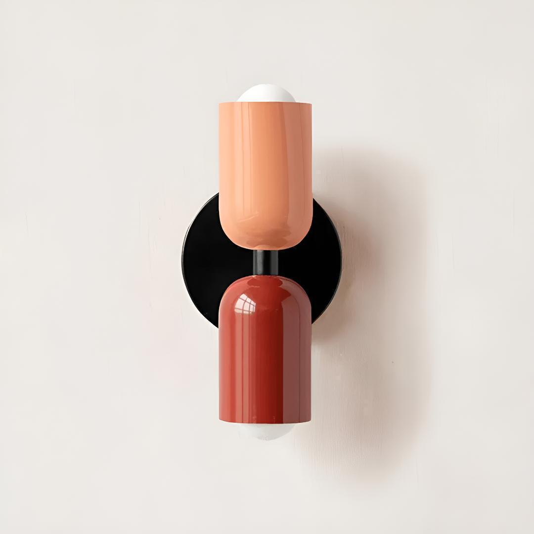Indoor Double Wall Light With Up And Down Lamp Fixture